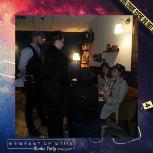 photo des enquêteurs venus résoudre l'enquête les gardiens du temps à halloween 2019