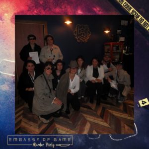 photo des enquêteurs venus résoudre l'enquête les gardiens du temps à halloween 2019